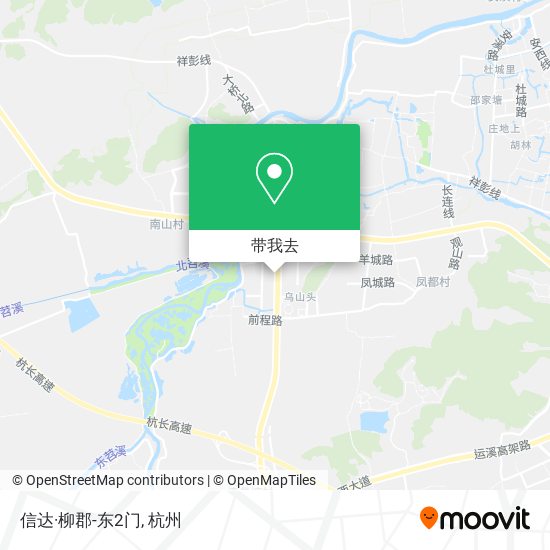 信达·柳郡-东2门地图