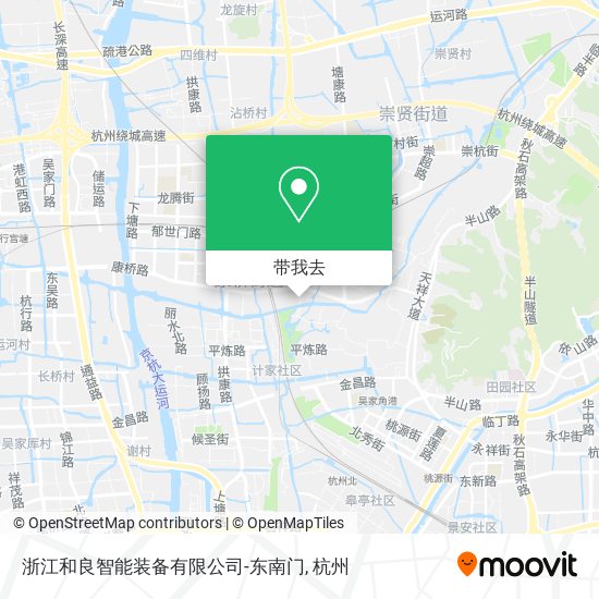 浙江和良智能装备有限公司-东南门地图