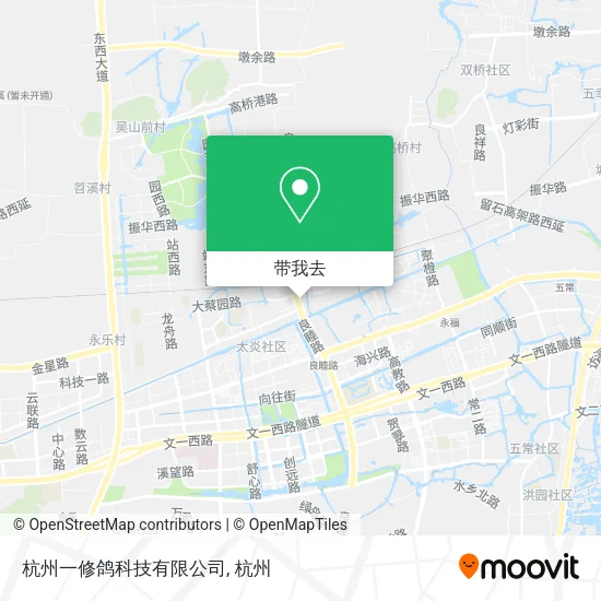 杭州一修鸽科技有限公司地图
