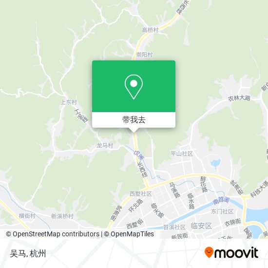 吴马地图