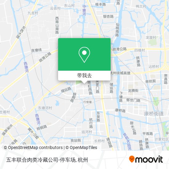 五丰联合肉类冷藏公司-停车场地图