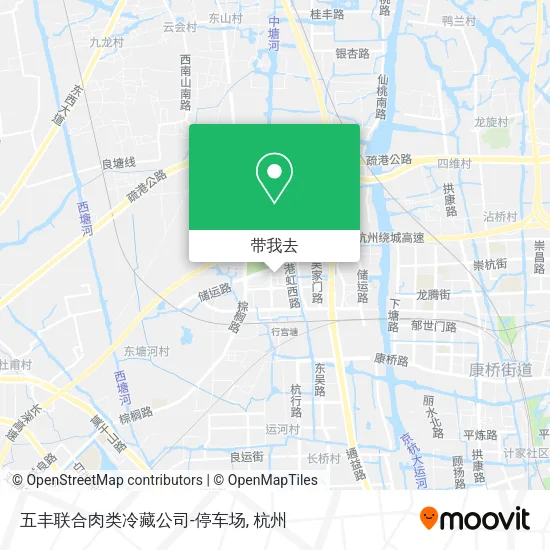 五丰联合肉类冷藏公司-停车场地图