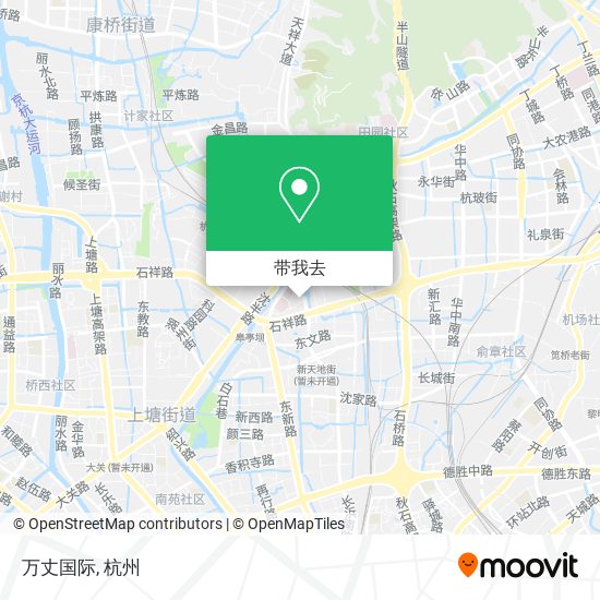 万丈国际地图