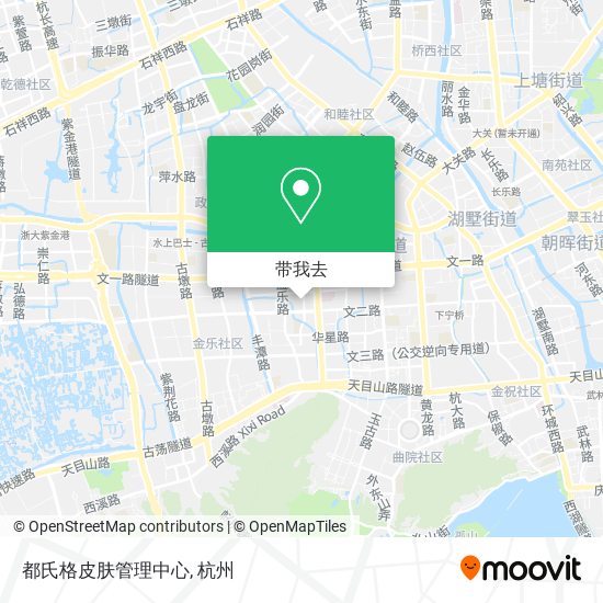 都氏格皮肤管理中心地图