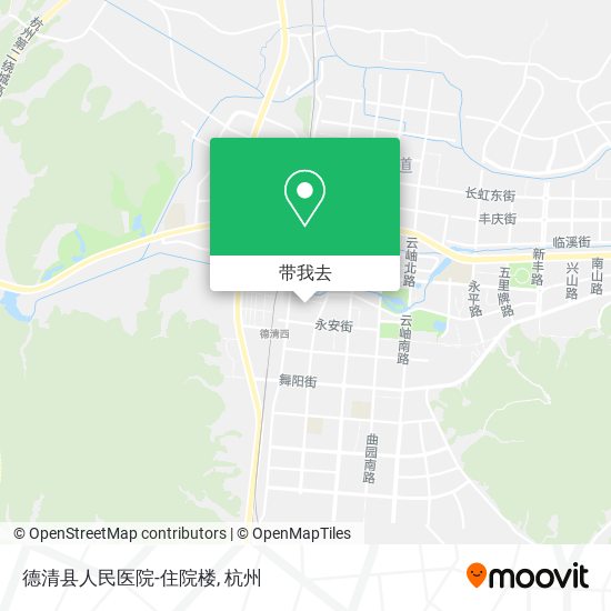 德清县人民医院-住院楼地图