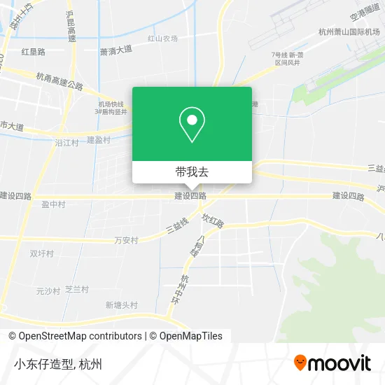 小东仔造型地图