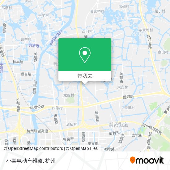 小辜电动车维修地图