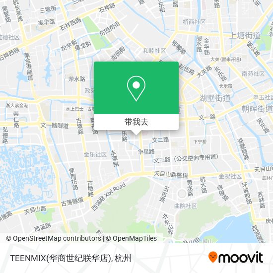 TEENMIX(华商世纪联华店)地图