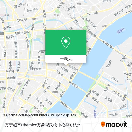 万宁超市(themixc万象城购物中心店)地图