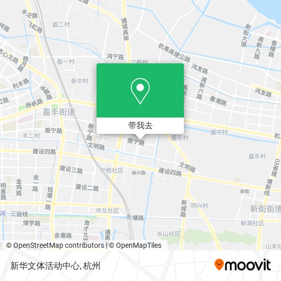 新华文体活动中心地图