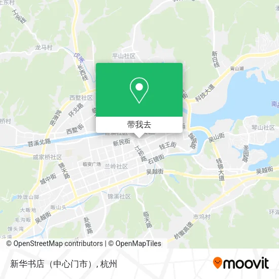 新华书店（中心门市）地图