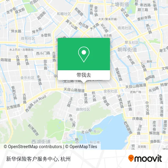 新华保险客户服务中心地图