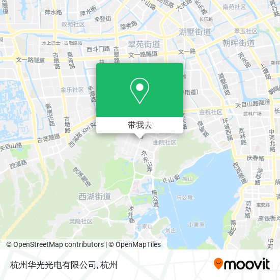 杭州华光光电有限公司地图