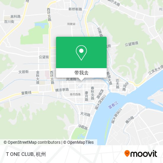 T ONE CLUB地图