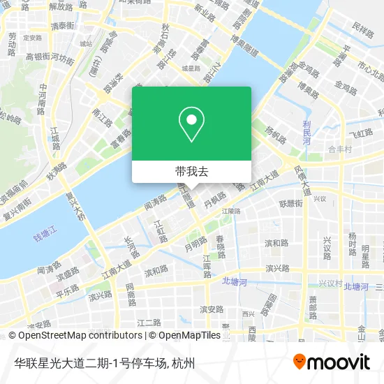华联星光大道二期-1号停车场地图
