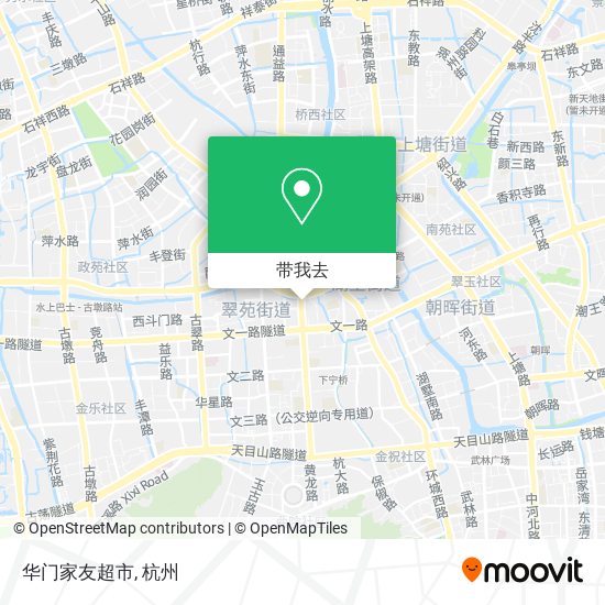 华门家友超市地图