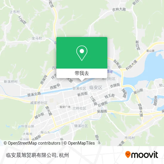 临安晨旭贸易有限公司地图