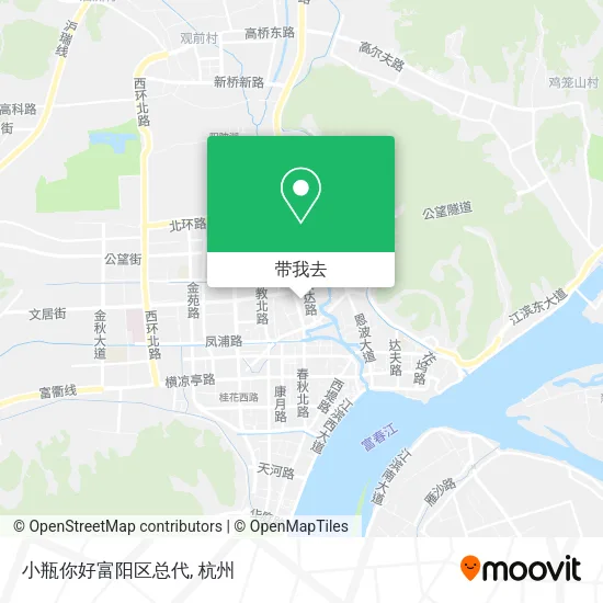 小瓶你好富阳区总代地图
