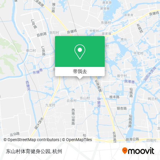 东山村体育健身公园地图