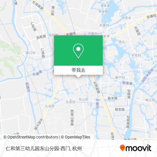 仁和第三幼儿园东山分园-西门地图