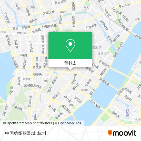 中国纺织服装城地图