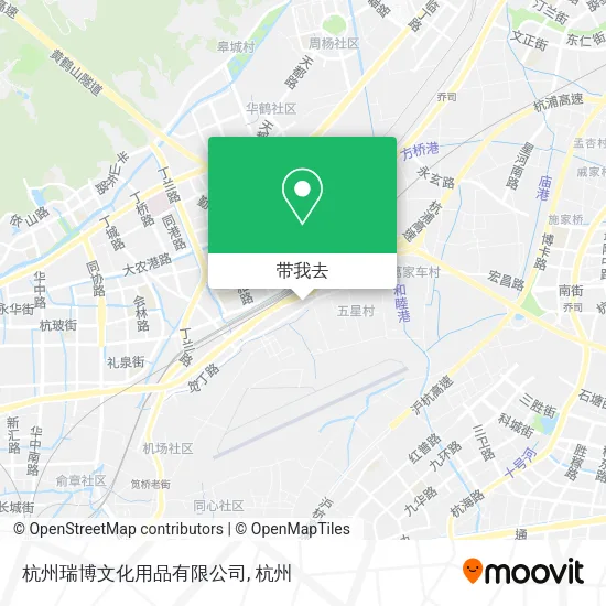 杭州瑞博文化用品有限公司地图