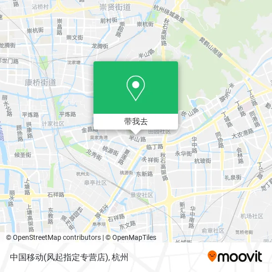 中国移动(风起指定专营店)地图