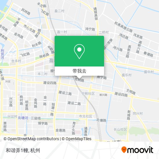 和谐弄1幢地图