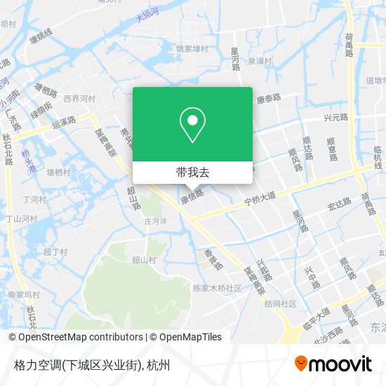 格力空调(下城区兴业街)地图