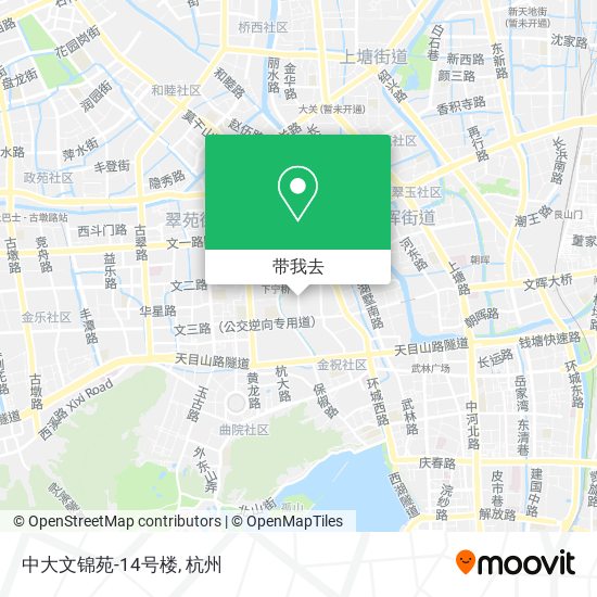 中大文锦苑-14号楼地图