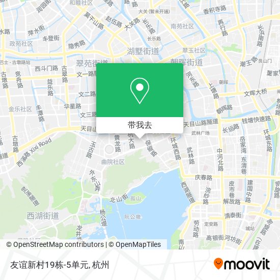 友谊新村19栋-5单元地图