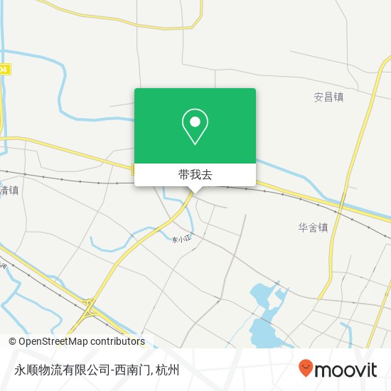 永顺物流有限公司-西南门地图