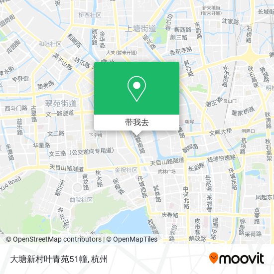 大塘新村叶青苑51幢地图