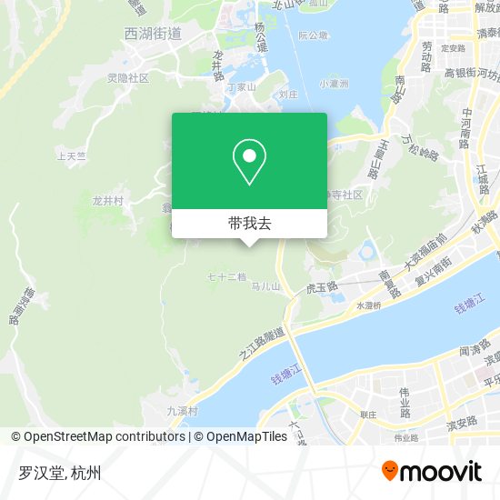 罗汉堂地图