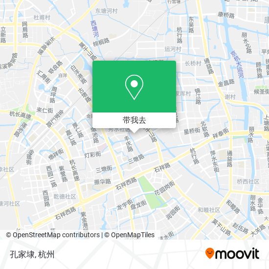 孔家埭地图