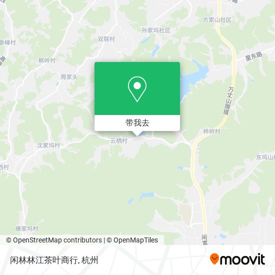 闲林林江茶叶商行地图
