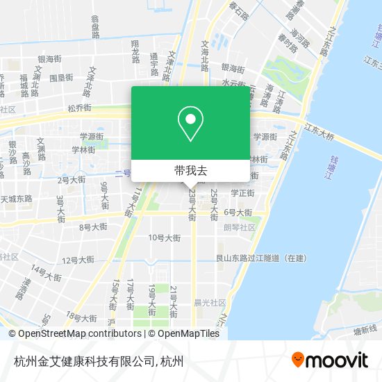 杭州金艾健康科技有限公司地图