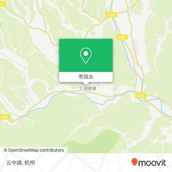 云中路地图