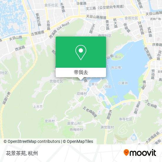 花景茶苑地图