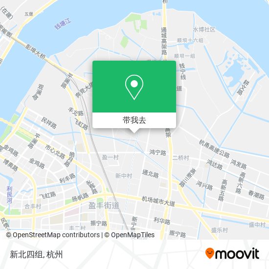 新北四组地图