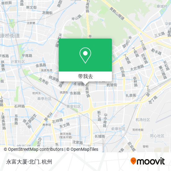 永富大厦-北门地图