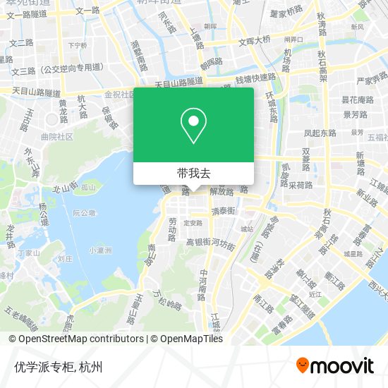 优学派专柜地图