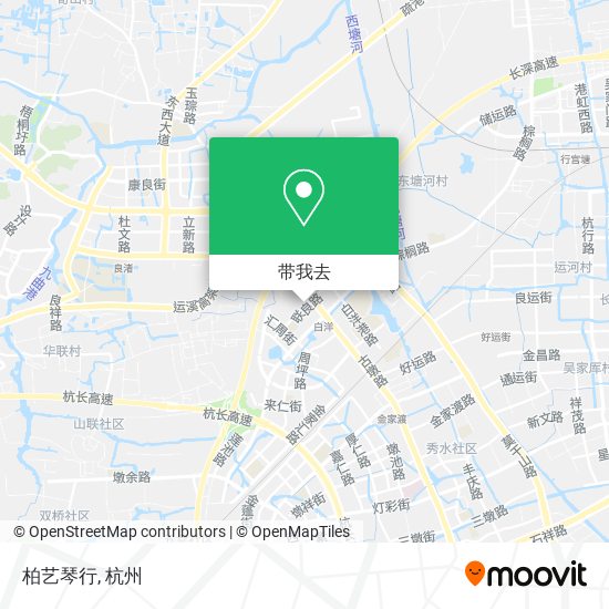 柏艺琴行地图