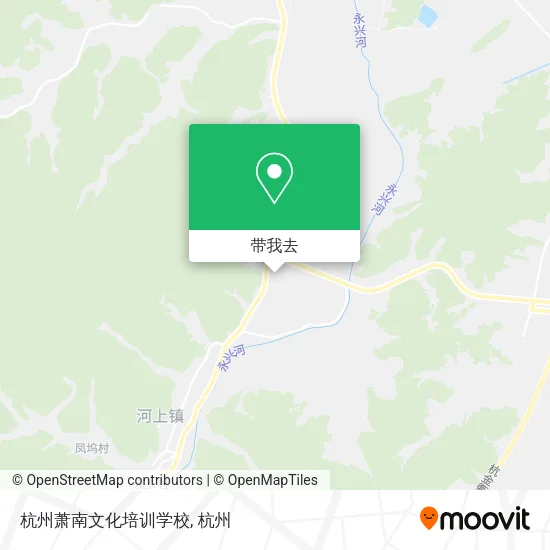 杭州萧南文化培训学校地图