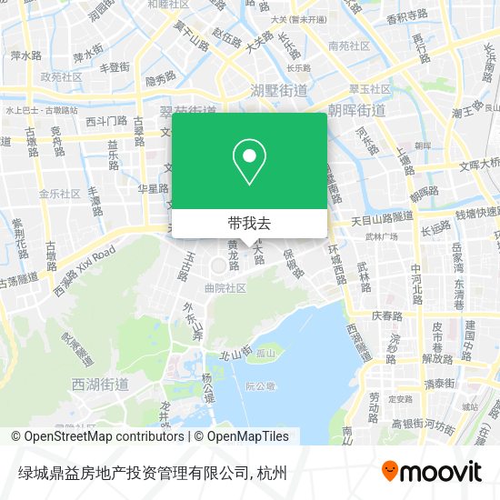 绿城鼎益房地产投资管理有限公司地图