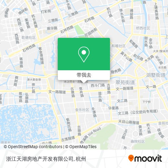 浙江天湖房地产开发有限公司地图
