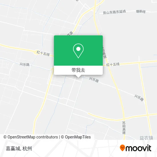 嘉赢城地图