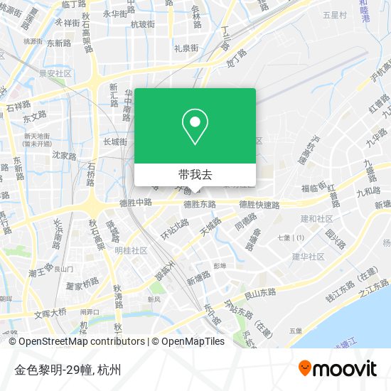 金色黎明-29幢地图
