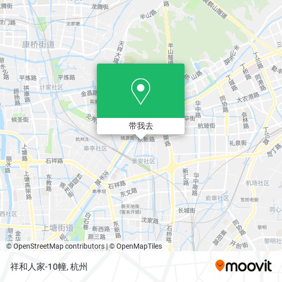 祥和人家-10幢地图