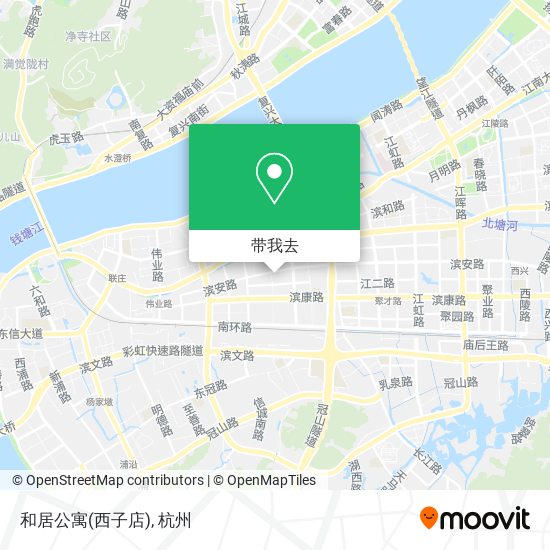 和居公寓(西子店)地图